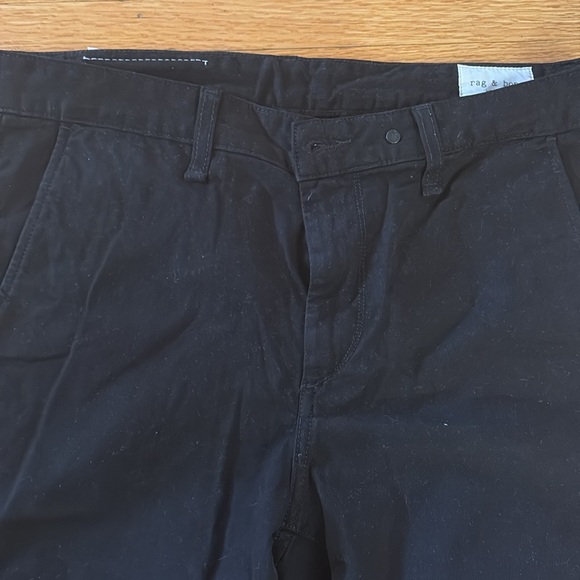 Rag and Bone Men’s Ultra Slim Black Pant - Picture 5 of 12